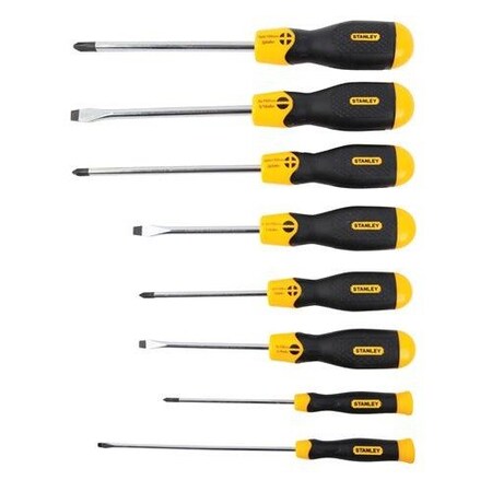 Stanley SCREWDRIVER SET, CUSION GRIP 8PC 91-541